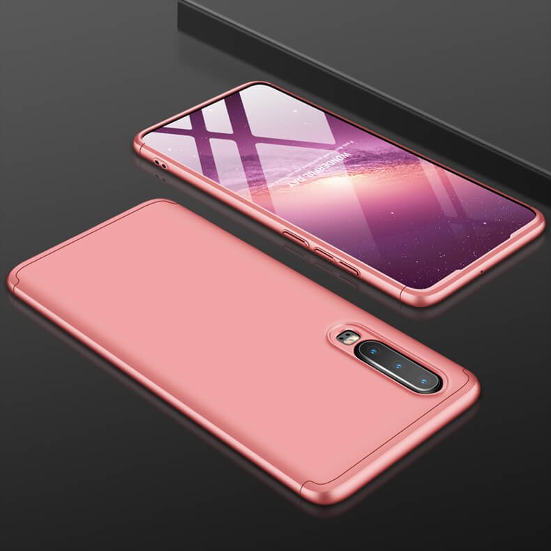 Funda 360 Huawei P30 Rosa