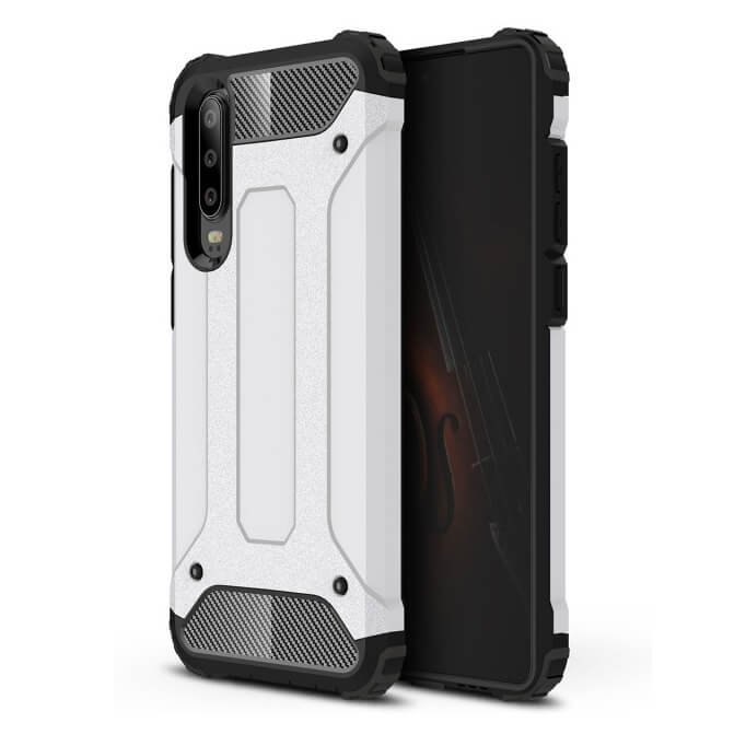 Funda Huawei P30 Shock Resistante Blanca