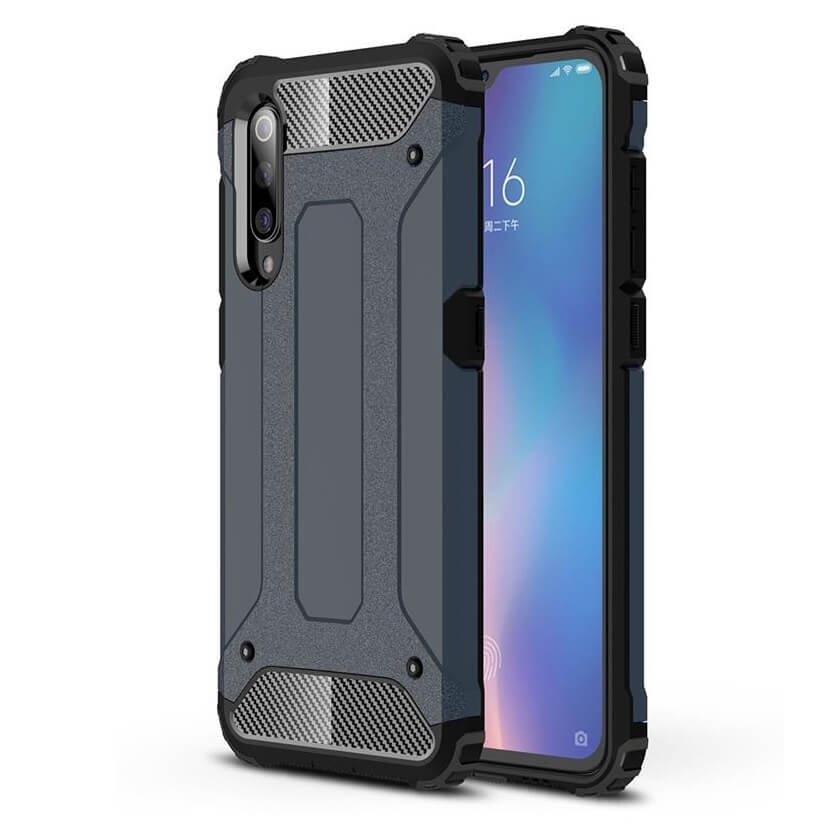 Funda Xiaomi MI 9 Shock Resistente Navy
