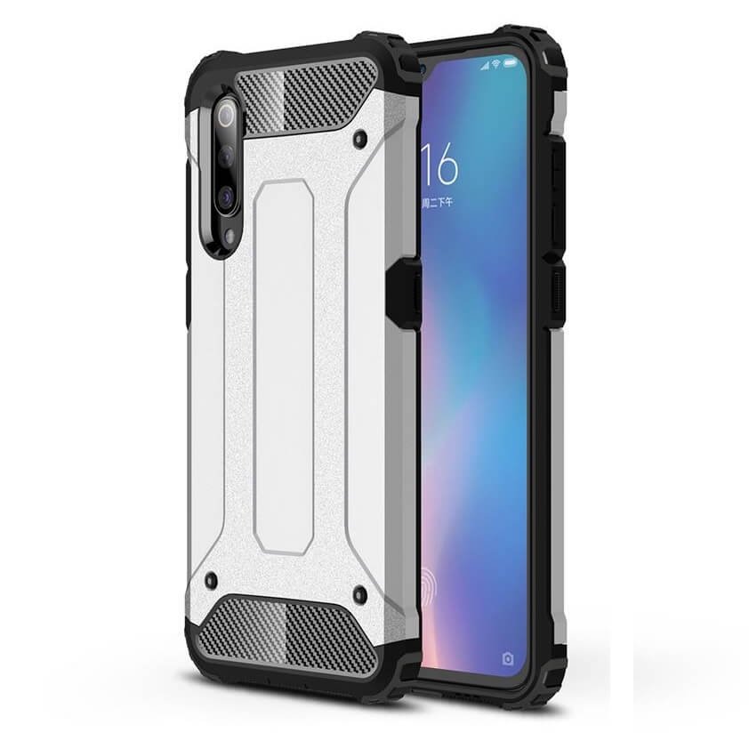 Funda Xiaomi MI 9 Shock Resistente Gris