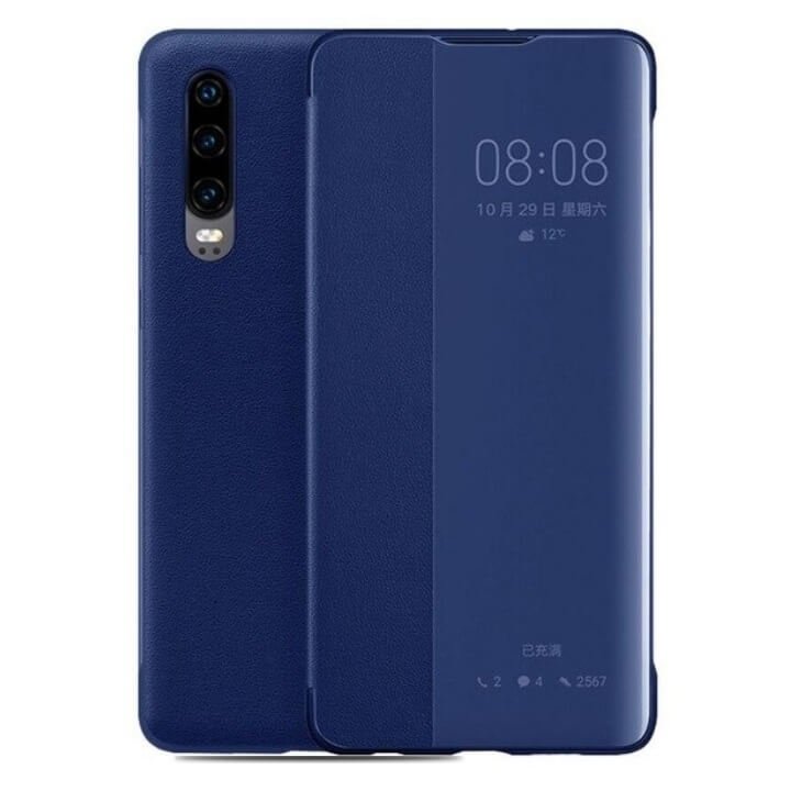 Funda Libro Smart View Huawei P30 Azul