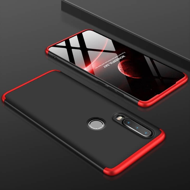 Funda 360 Huawei P30 Lite Roja y Negra