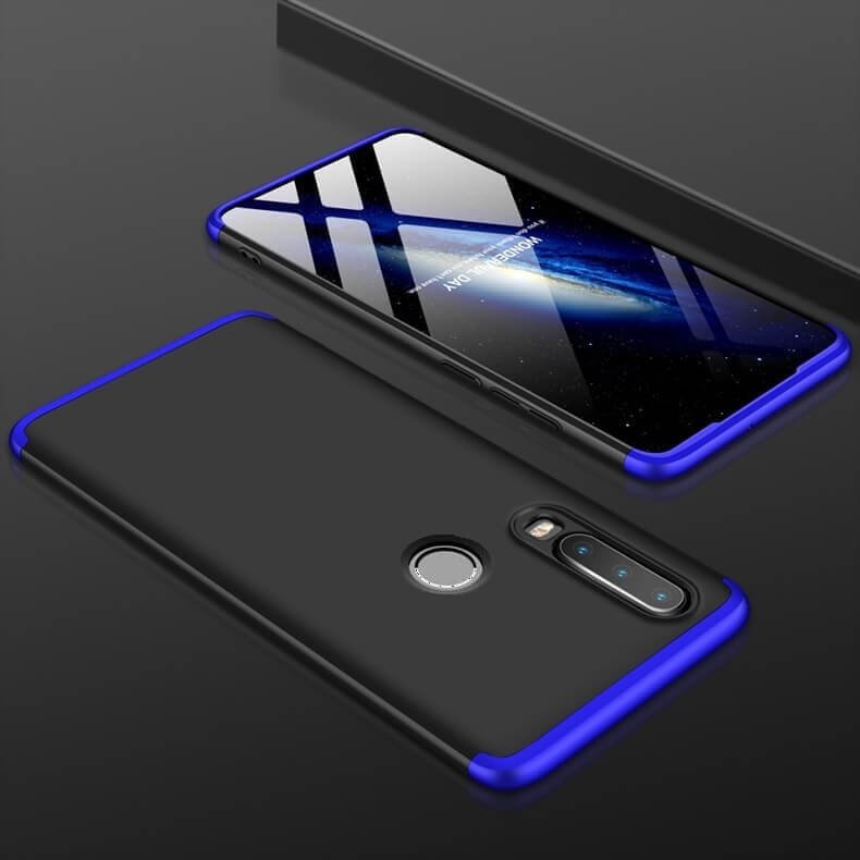 Funda 360 Huawei P30 Lite Azul y Negra
