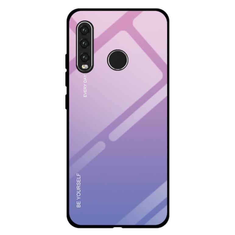 Funda Huawei P30 Lite Tpu Trasera Cristal laguna