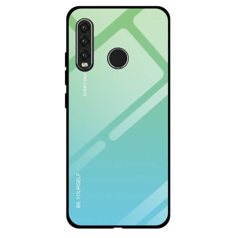 Funda Huawei P30 Lite Tpu Trasera Cristal laguna