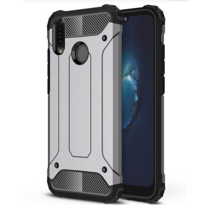 Funda Huawei P30 Lite Shock Resistante Gris