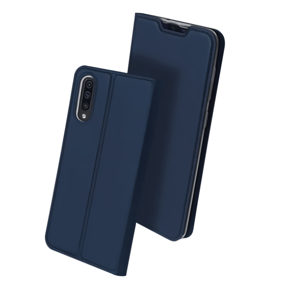 Funda Libro Smart Translucida Samsung Galaxy A50 Dux azul