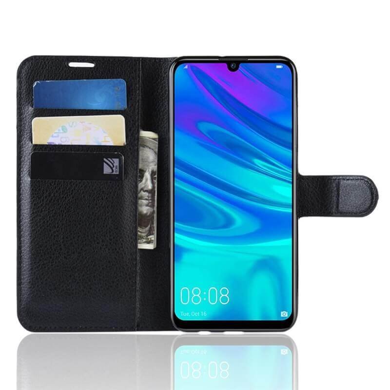 Funda Libro Huawei P30 Lite Soporte Negra.