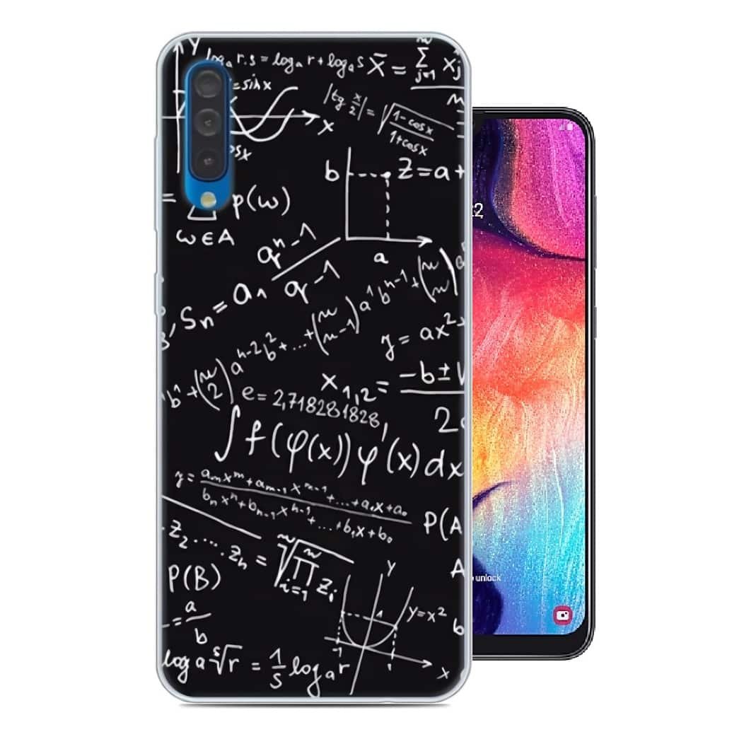 Funda Samsung Galaxy A50 Dibujo Formulas