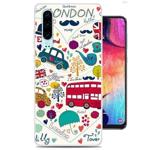 Funda Huawei P30 Dibujo London