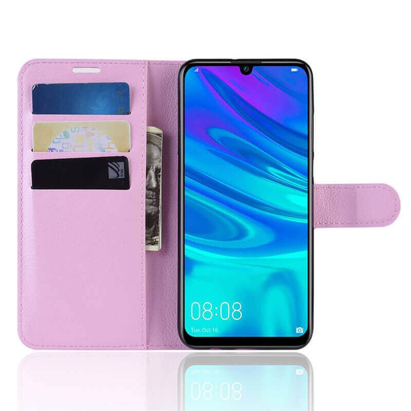 Funda Libro Huawei P30 Pro Soporte Rosa.