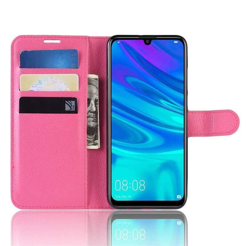 Funda Libro Huawei P30 Pro Soporte Fucsia.