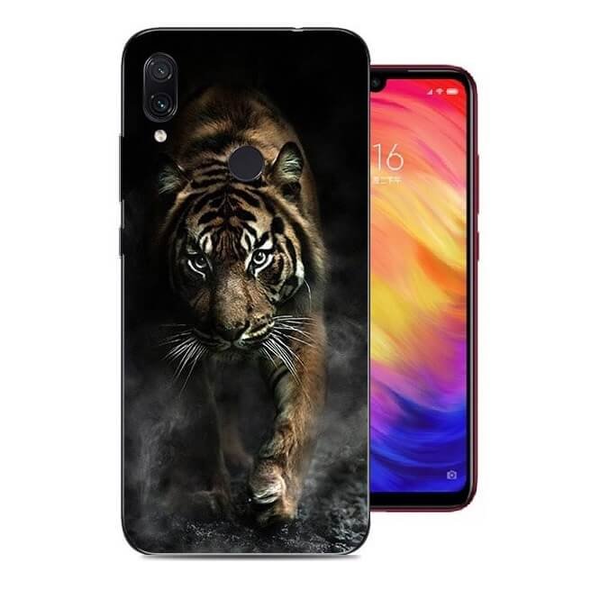 Funda Xiaomi Redmi 7 Dibujo Tigre
