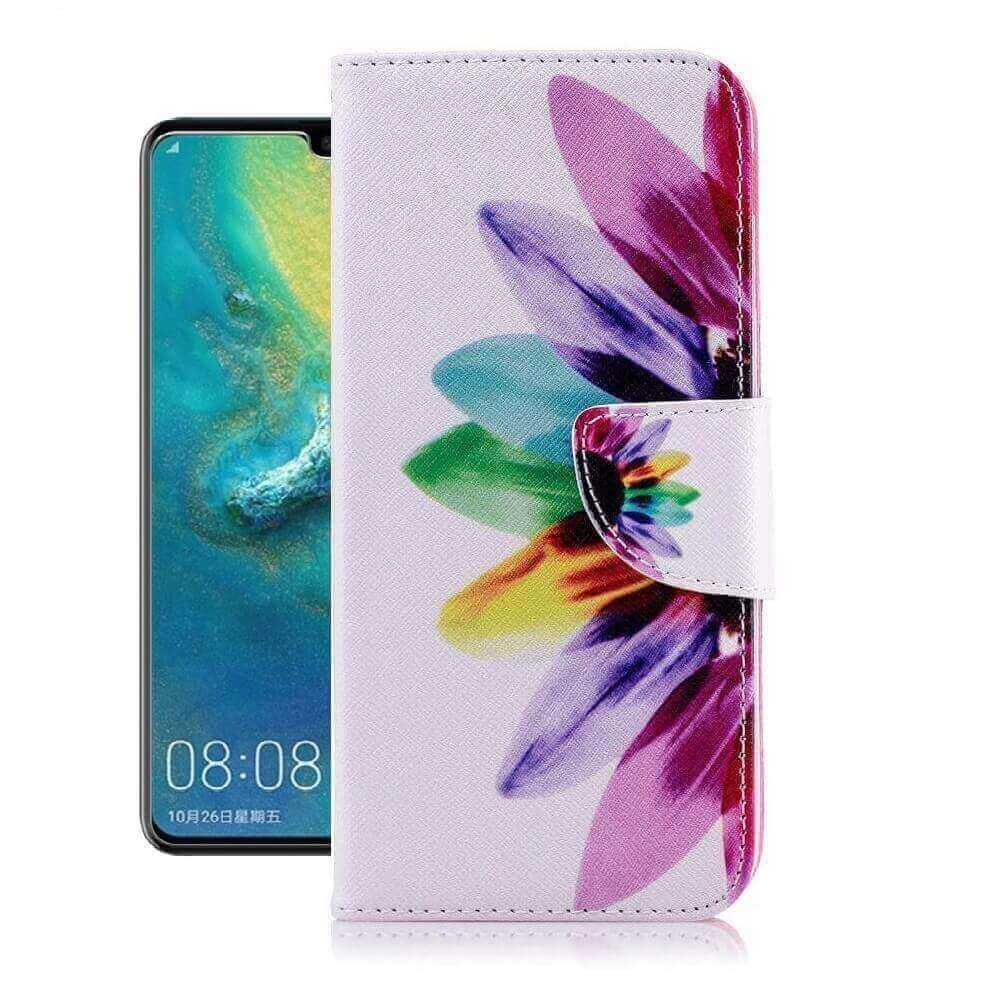 Funda Libro Huawei P30 Pro Soporte Plumas.
