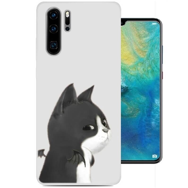 Funda Huawei P30 Pro Dibujo Gato