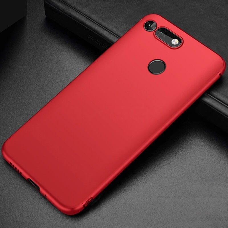 Funda Gel Honor View 20 Flexible y lavable Mate Roja