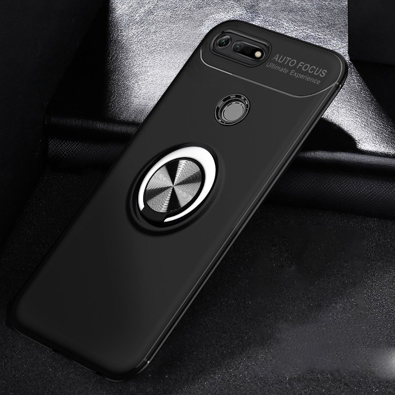 Funda Honor View 20 Anillo Soporte Negro