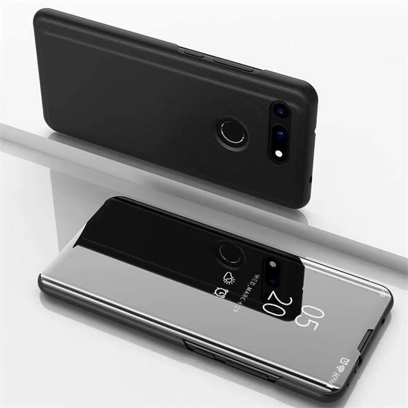 Funda Libro Smart Translucida Honor View 20 Negra