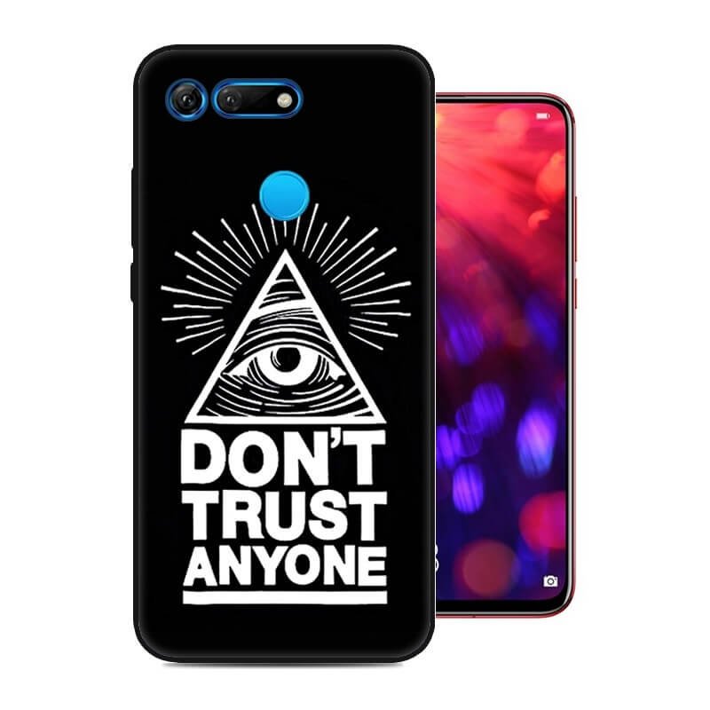 Funda Honor View 20 Gel Dibujo Confianza