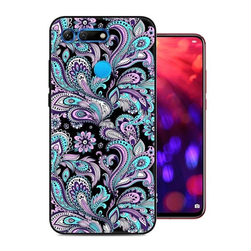 Funda Honor View 20 Gel Dibujo Mandala