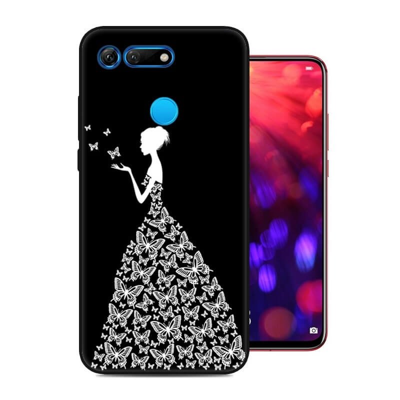 Funda Honor View 20 Gel Dibujo Hada