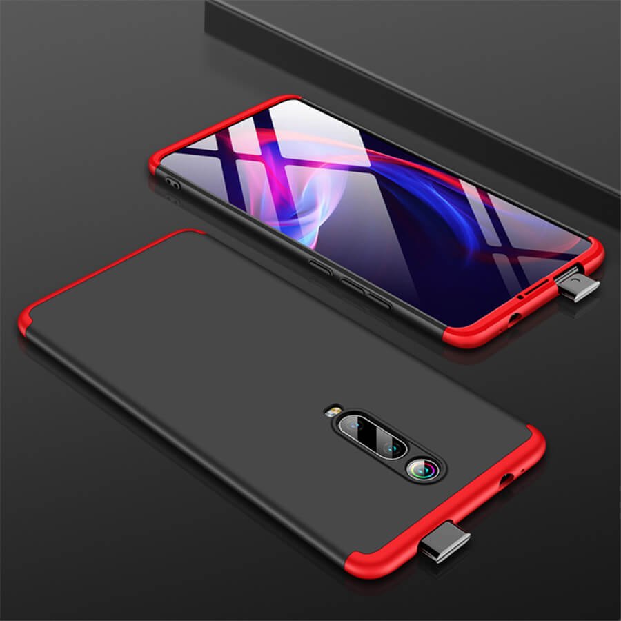 Funda 360 Xiaomi Redmi K20 Roja y Negra