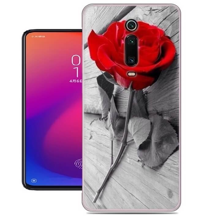 Funda Xiaomi Redmi K20 Dibujo Rosa