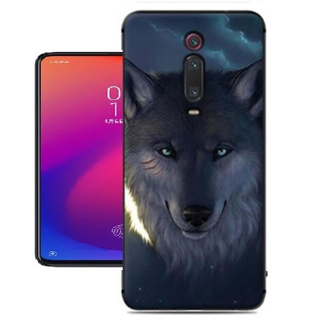 Funda Xiaomi Redmi K20 Dibujo Lobo