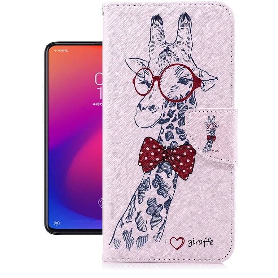 Funda Libro Xiaomi Redmi K20 Soporte Jirafas.