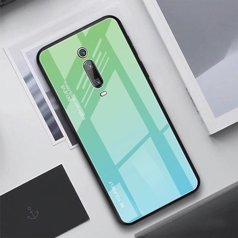 Funda Xiaomi Redmi K20 Tpu Trasera Cristal Verde