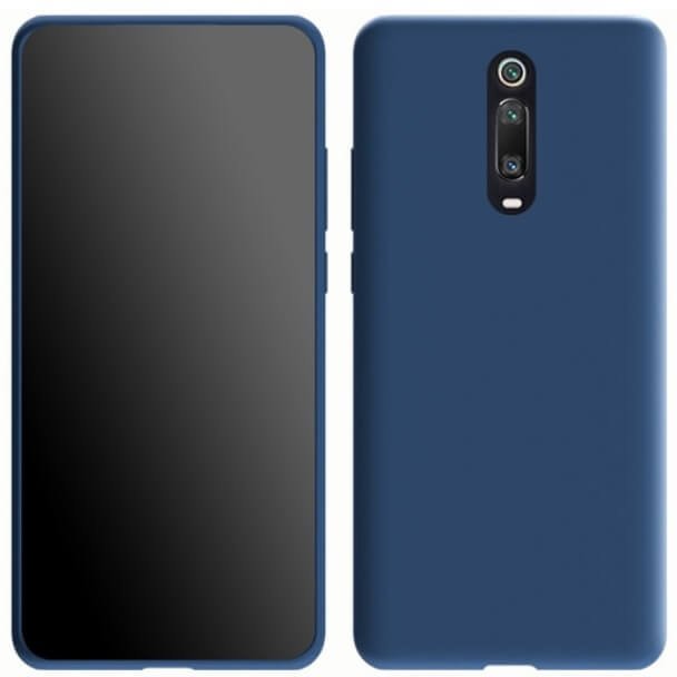 Funda Xiaomi MI 9T Silicona Liquida azul oscuro