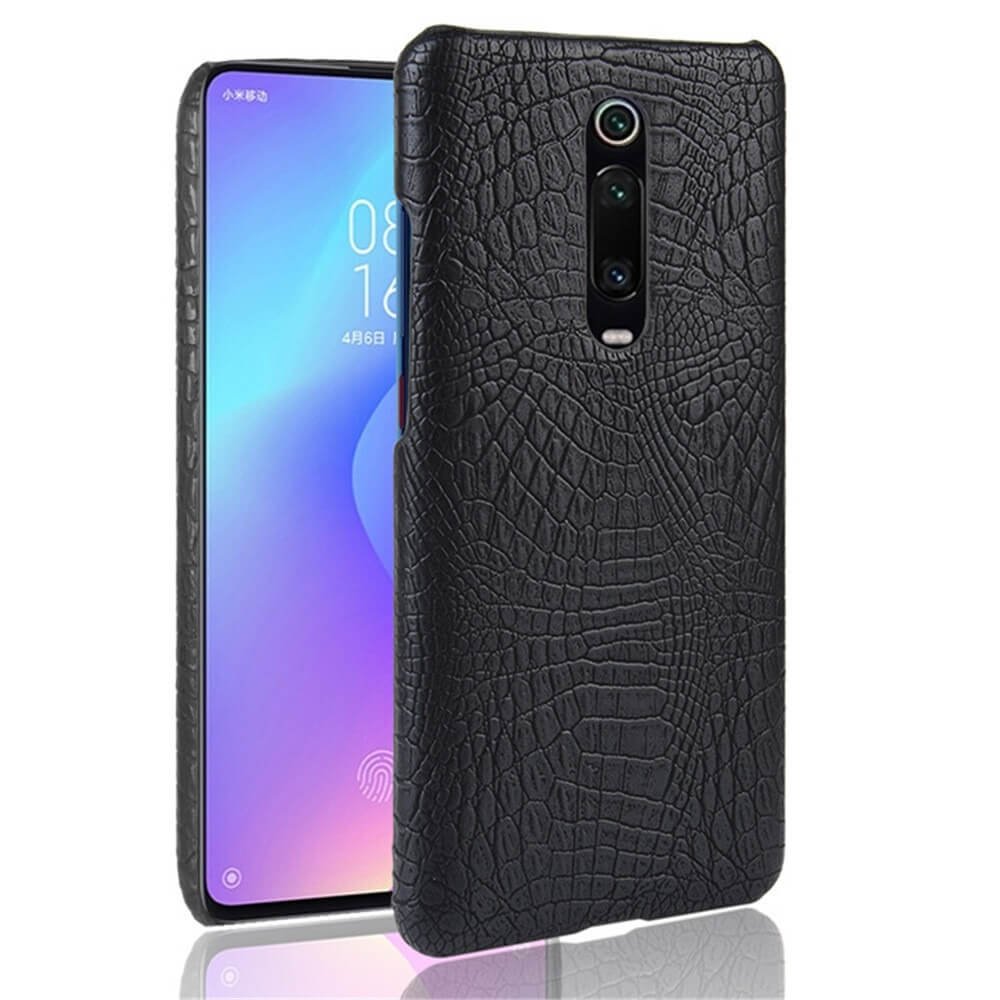 Carcasa Xiaomi MI 9T Cocodrilo Negra