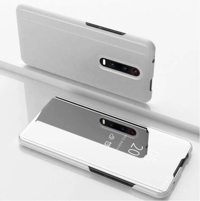 Funda Libro Smart Translucida Xiaomi MI 9T Gris