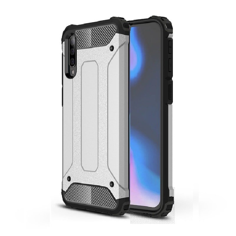 Funda Samsung Galaxy A70 Shock Resistente Gris