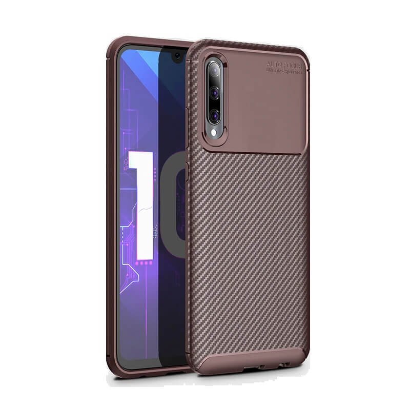 Funda Samsung Galaxy A70 Tpu Carbonix 3D Marron