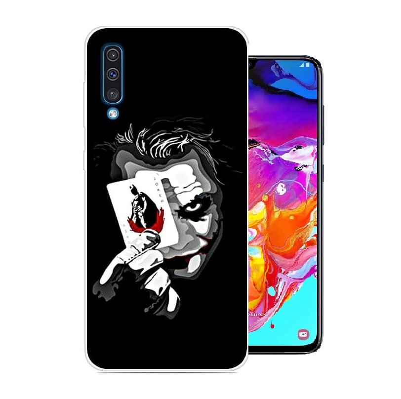 Funda Samsung Galaxy A70 Gel Dibujo Joker