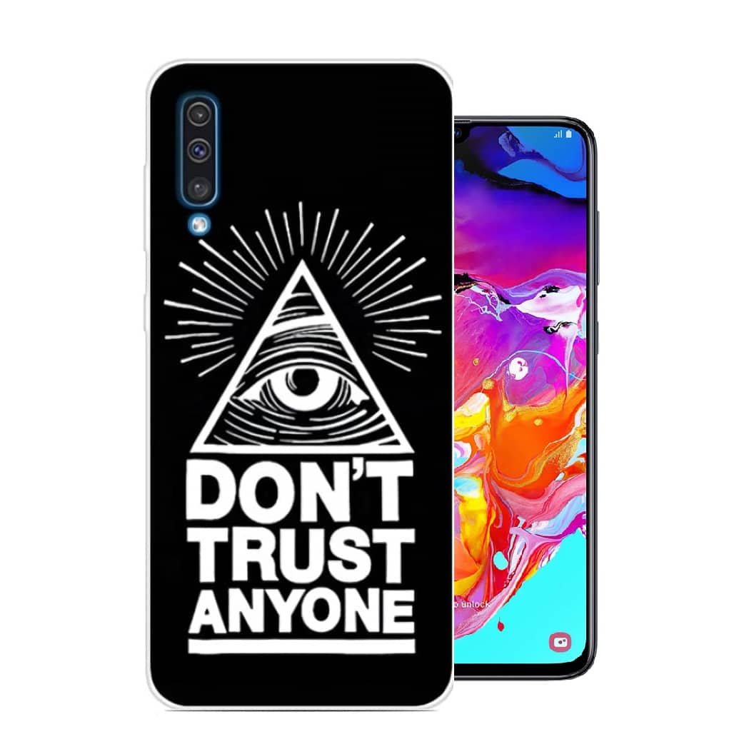 Funda Samsung Galaxy A70 Dibujo Confianza