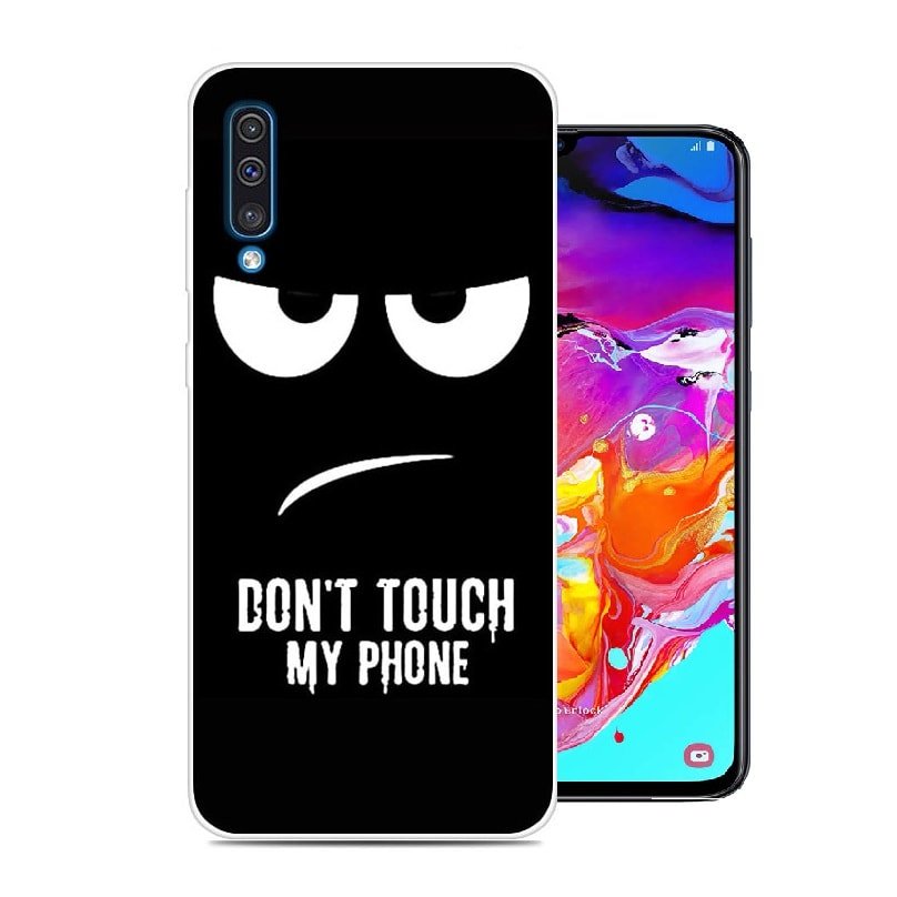 Funda Samsung Galaxy A70 Gel Dibujo No Toques