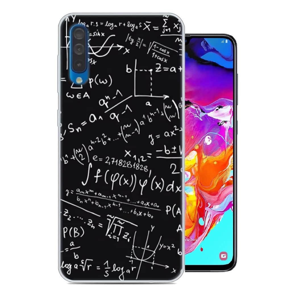 Funda Samsung Galaxy A70 Gel Dibujo Formulas