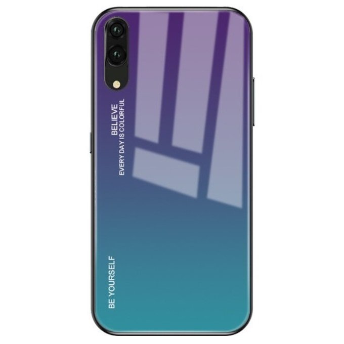 Funda Huawei P Smart Z Tpu Trasera Cristal Lila
