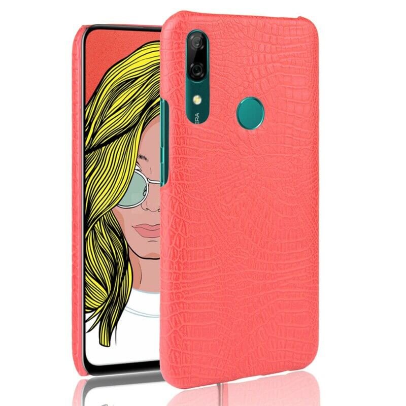 Carcasa Huawei P Smart Z Cocodrilo Roja