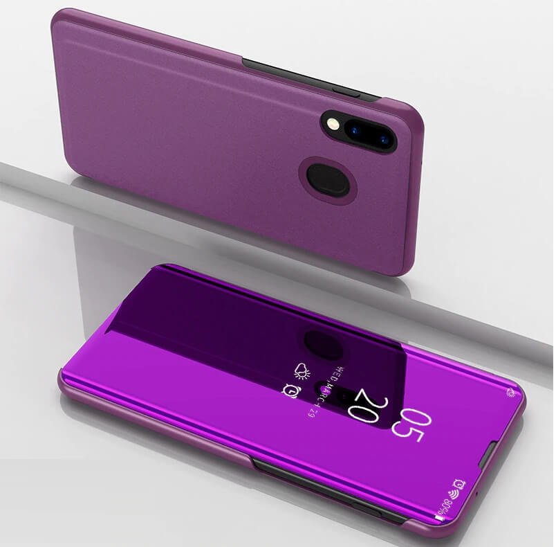 Funda Libro Smart Translucida Huawei P Smart Z Morada