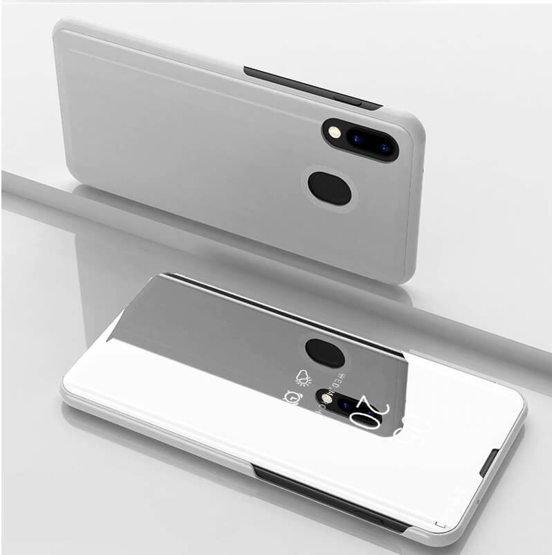 Funda Libro Smart Translucida Huawei P Smart Z Plata