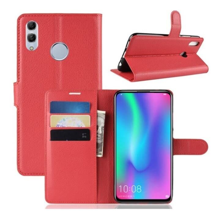 Funda Libro Huawei P Smart Z Soporte Roja.