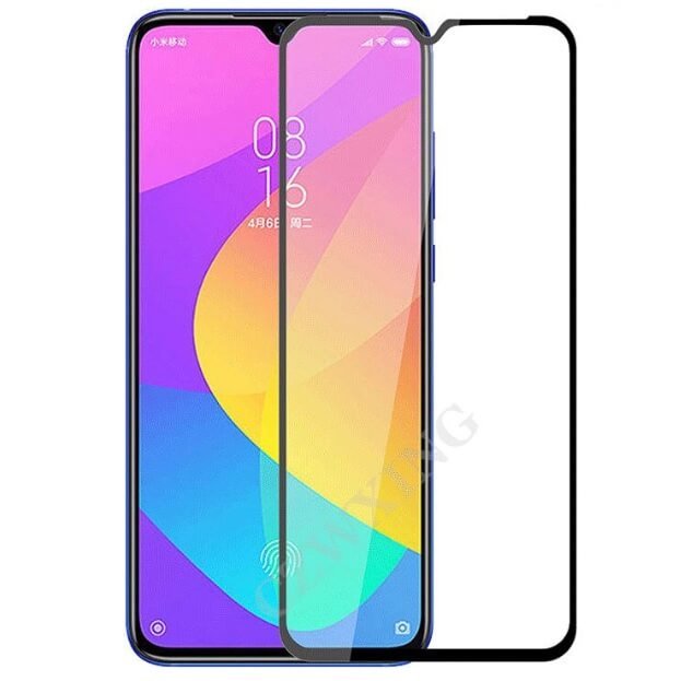 Protector Pantalla Cristal Negro Templado Premium Xiaomi MI A3