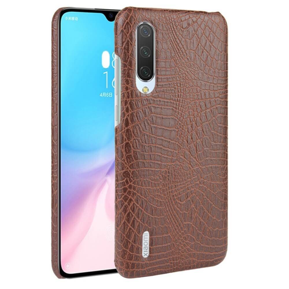 Carcasa Xiaomi MI A3 Cocodrilo Marron