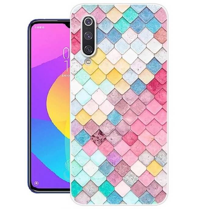 Funda Xiaomi Mi A3 Gel Dibujo Aquarelas