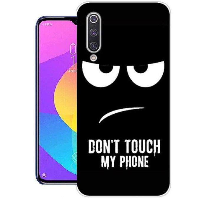 Funda Xiaomi Mi A3 Gel Dibujo Enfadado