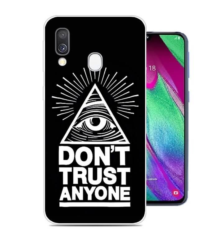 Funda Samsung Galaxy A20e Dibujo Confianza