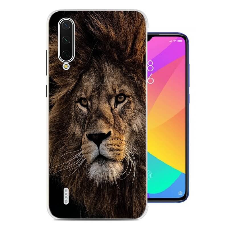 Funda Xiaomi MI 9 Lite Gel Dibujo Felino